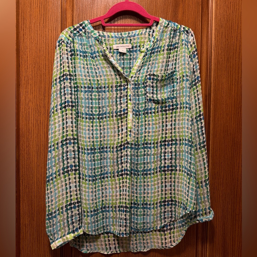 Patterned Liz Claire Borne Sweater